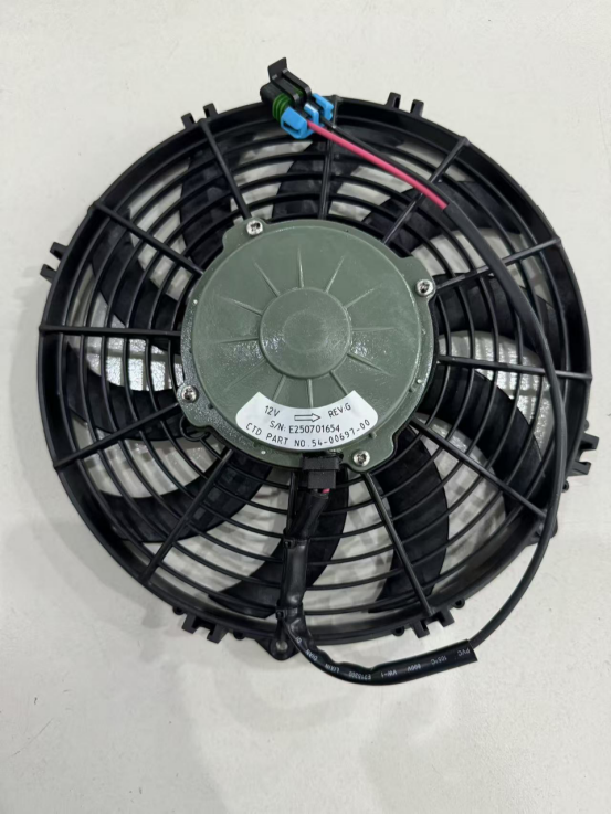 12V evaporator fan for Carrier Citimax D5 24V to 12V reefer unit conversion cover